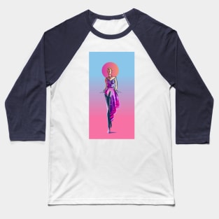 Modern Fashion Figure Theme Baseball T-Shirt